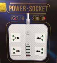 محافظ برق و محافظ کامپیوتر و ​​​​​​​پریز چند راهی POWER SOCKET پاور سوکت 